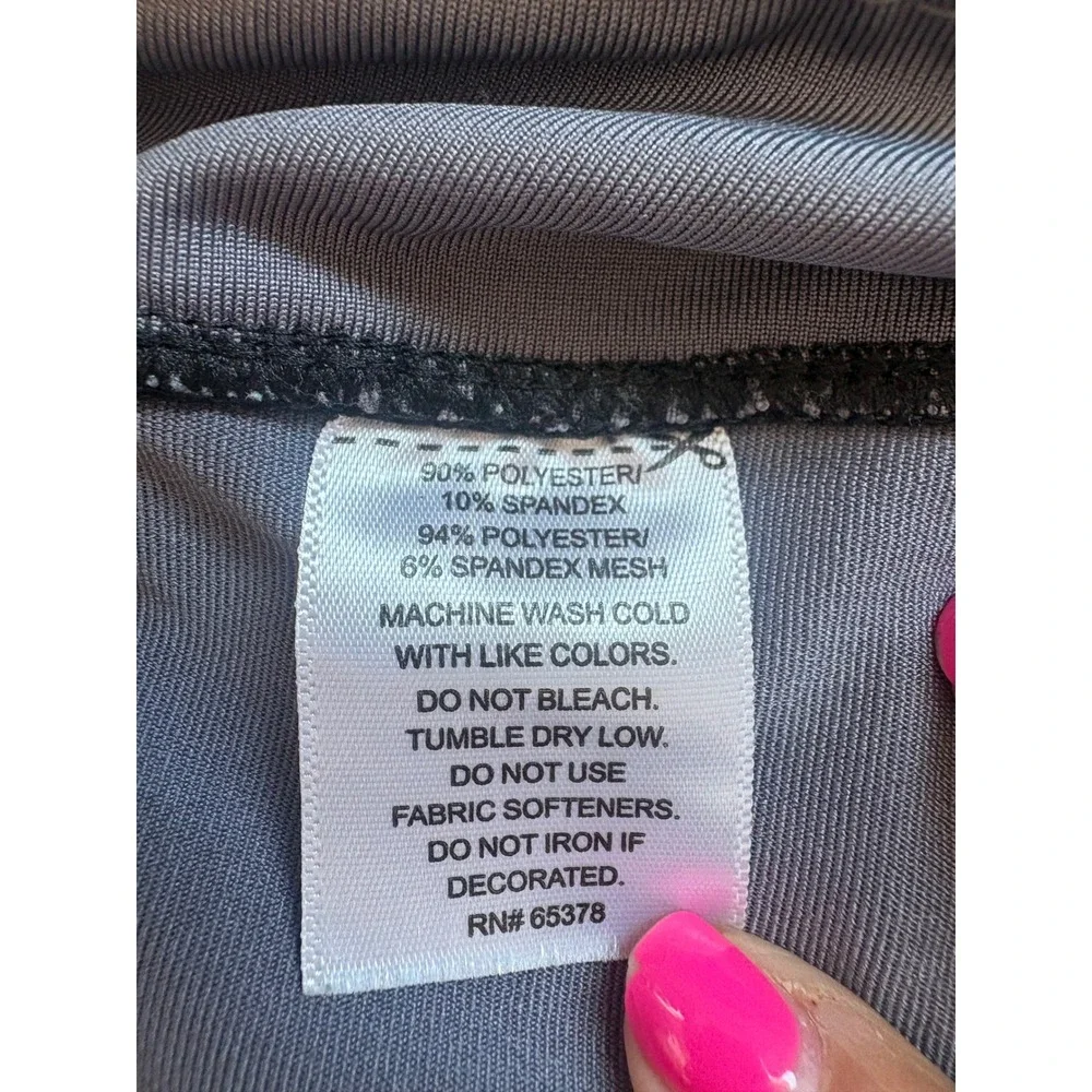 Augusta Sportswear Womens Black Active Skort Mesh Panel Athletic Skirt‎ Small